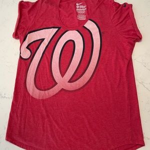 Women’s Nike Washington Nationals Shirt Size XXL